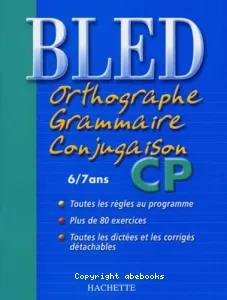 Bled CP, 6-7 ans