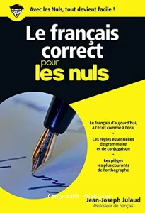 Le français correct pour les nuls