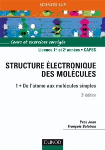 La structure électronique des molécules