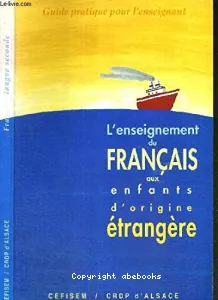 L'enseignement du français aux enfants d'origine é