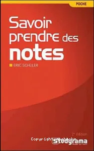 Savoir prendre des notes