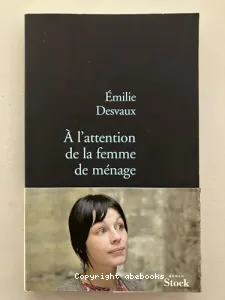 A l'attention de la femme de ménage