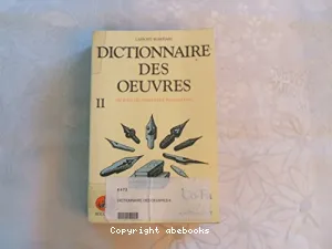 Dictionnaire des oeuvres II (Co-Fa)