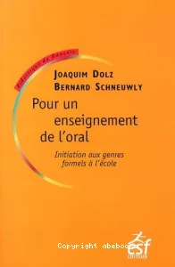 Pour un enseignement de l'oral