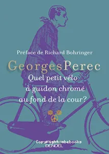 Quel petit vélo à guidon chromé au fond de la cour ?