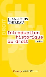 Introduction historique au droit