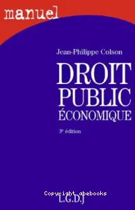 Droit public économique