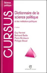 Dictionnaire de la science politique et des institutions politiques