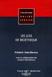 Les Lois de bioéthique