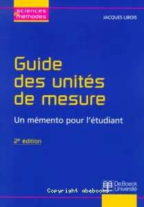 Guide des unités de mesure