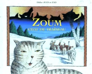 Zoum, chat de traîneau