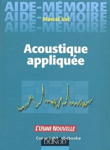 Aide-mémoire acoustique appliquée