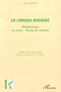 Langue berbère (La)