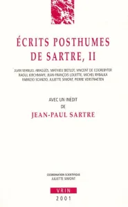 Ecrits posthumes de Sartre. 2
