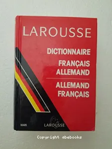 Dictionnaire français-allemand, deutsch-franzosich