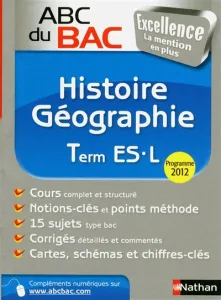 Histoire géographie Term ES.L