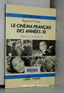 Cinéma français des années 30 (Le)