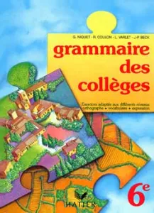 Grammaire des colléges 6l.