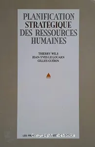 Planification stratégique des ressources humaines (La)