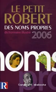 Le Petit Robert,2006