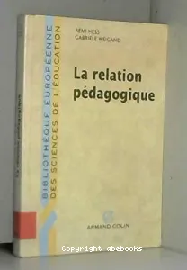 RELATION PEDAGOGIQUE (LA)