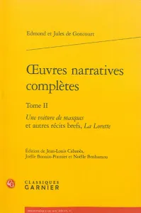 Oeuvres narratives complètes