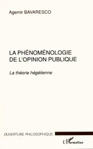 phénoménologie de l'opinion publique (La)