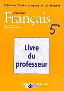 Livre unique français 5ème