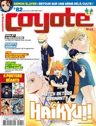 Coyote Mag, N°82 - février-mars 2020 - Match retour gagnant ! Haikyu !!