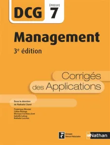 Management, DCG épreuve 7