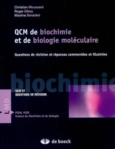 QCM de biochimie et de biologie moléculaire