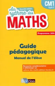 Au rythme des maths CM1 guide pédagogique