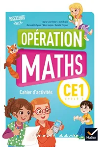 Opération Maths CE1- Cahier d'activités