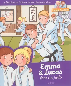 Emma et Lucas font du judo