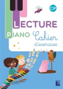 Lecture Piano - Cahier d'exercices - CP