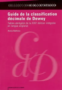 Guide de la classification décimale de Dewey
