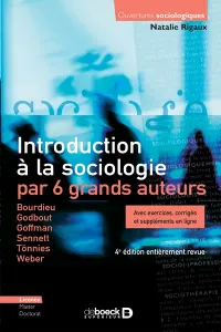 Introduction à la sociologie par 6 grands auteurs