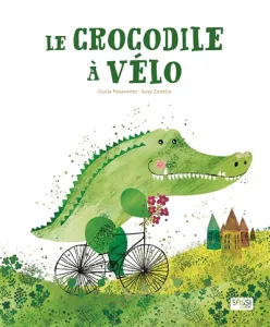 Le crocodile à vélo