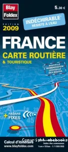 France carte routière et touristique