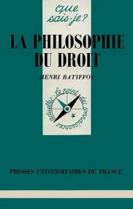 Philosophie du droit (La)