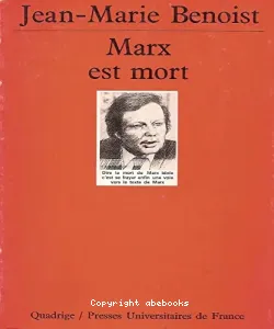 Marx est mort