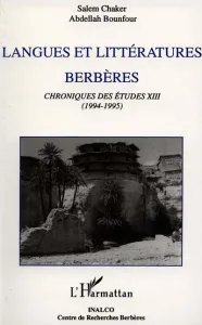 Langues et littératures berberes