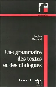 Une grammaire des textes et des dialogues