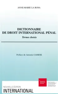 Dictionnaire de droit interanational pénal