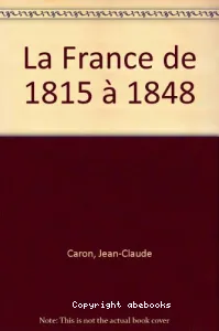 France de 1815 à 1848