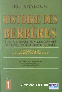 Histoire des berbères, T. 1