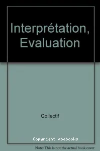 Interprétation évaluation