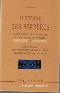 Histoire des Berbères tome 2