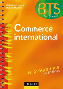 Commerce international BTS 1re et 2e années