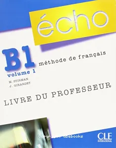 Echo Méthode de français B1